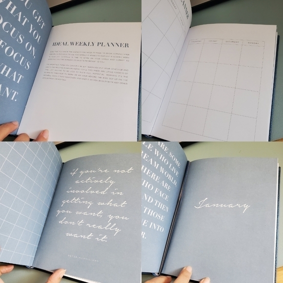 Hardbound leather like notebook journal - Picture 7 of 9